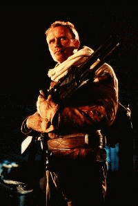 Peter Weller takes arms